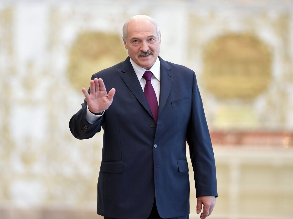    Президент Белоруссии Александр Лукашенко | © РИА Новости / Сергей Гунеев