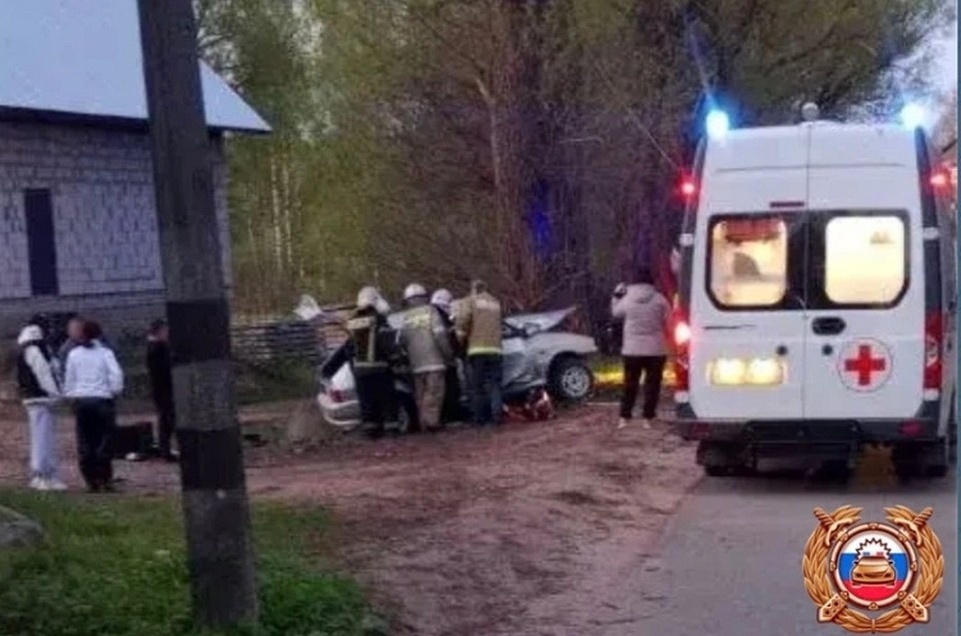    Водитель погиб за рулем. Фото: пресс-служба Управления Госавтоинспекции по Тверской области