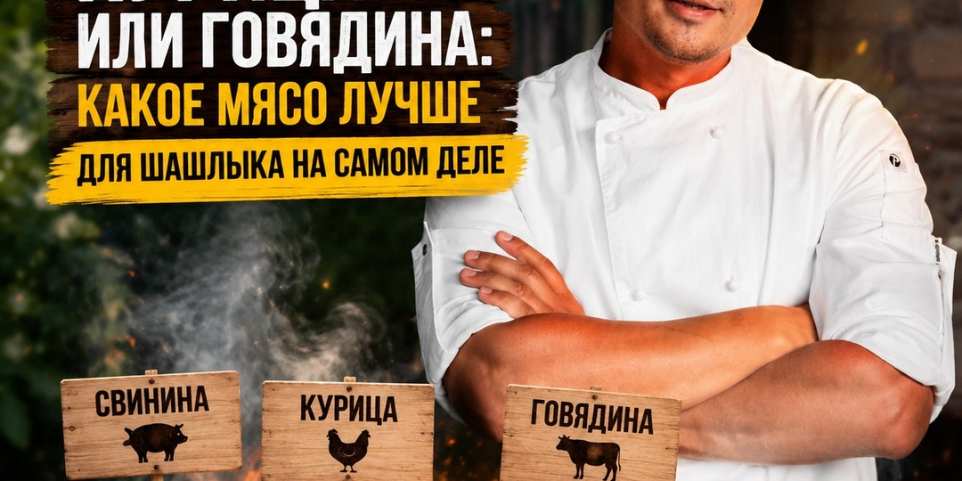Свинина, курица или говядина: какое мясо лучше для шашлыка на самом деле