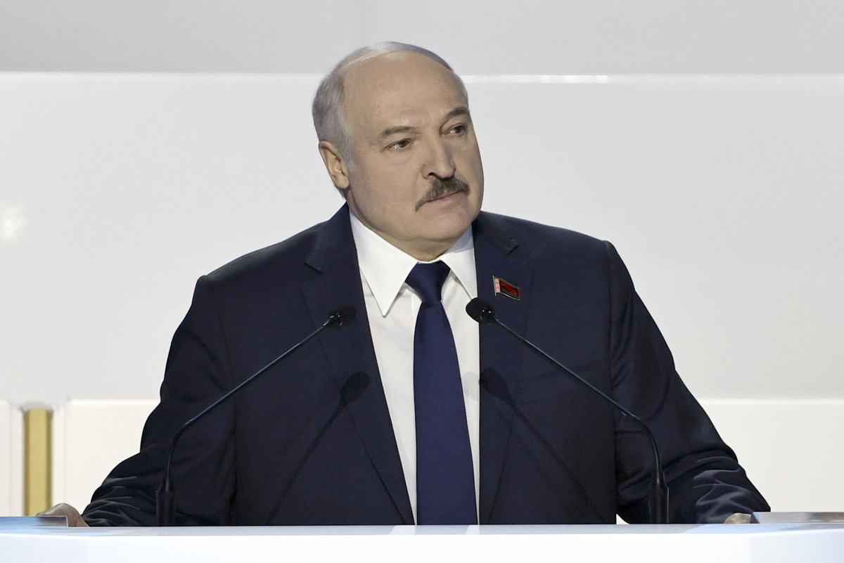    Президент Белоруссии Александр Лукашенко  Сергей Шелег/БелТА/ТАСС
