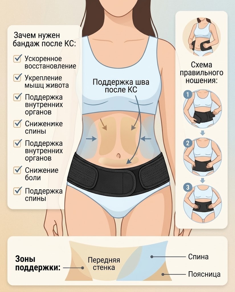    chek-list-dlya-roddoma-2026-vse-neobkhodimye-veshchi-i-zachem-vam-bandazh-dlya-komfortnykh-rodov Surdu