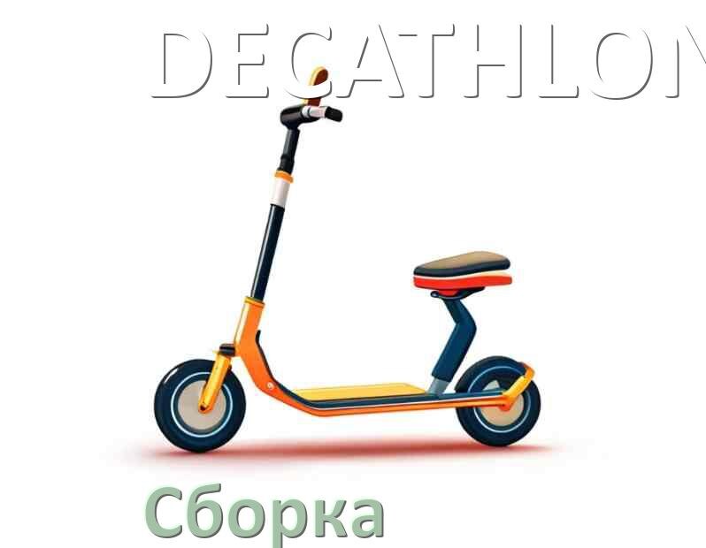
Как собрать самокат DECATHLON трюковой и детский