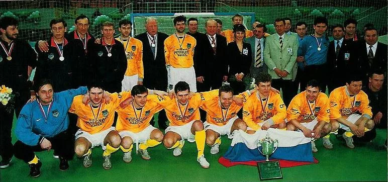 Дважды становились лучшими на континенте в День Победы. Фото: rusfutsal.ru
