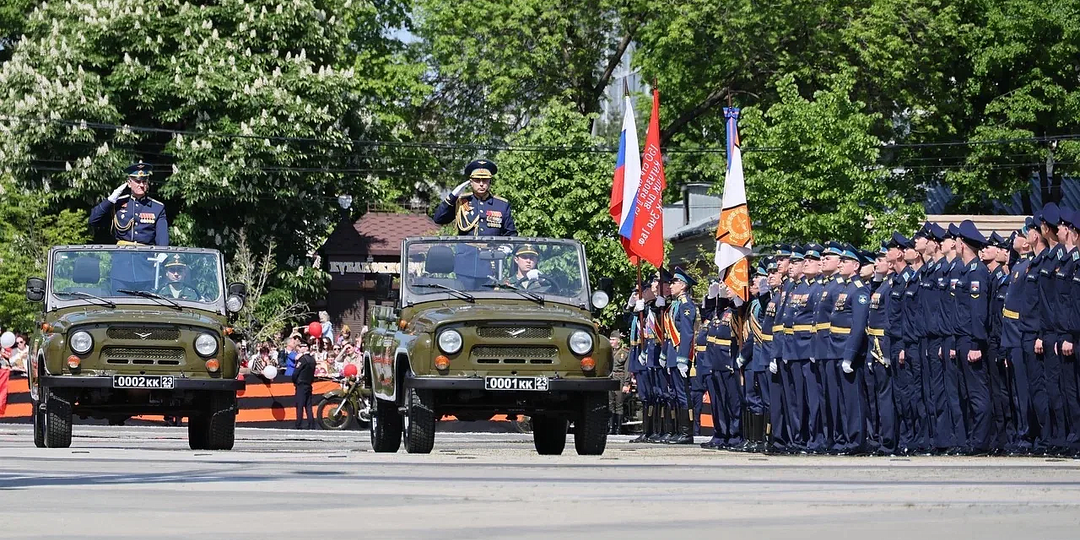 Прохождение войск территориального гарнизона состоялось в Краснодаре