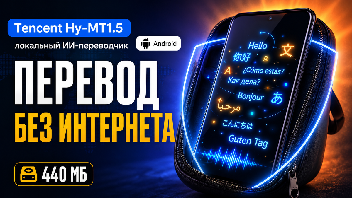 Локальный ИИ перевод 