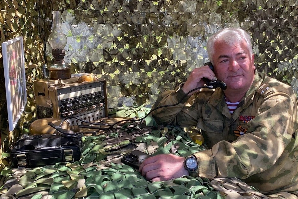    На Херсонщине в День Победы заработал воссозданный пункт связиста времен войны Фото: ЕР