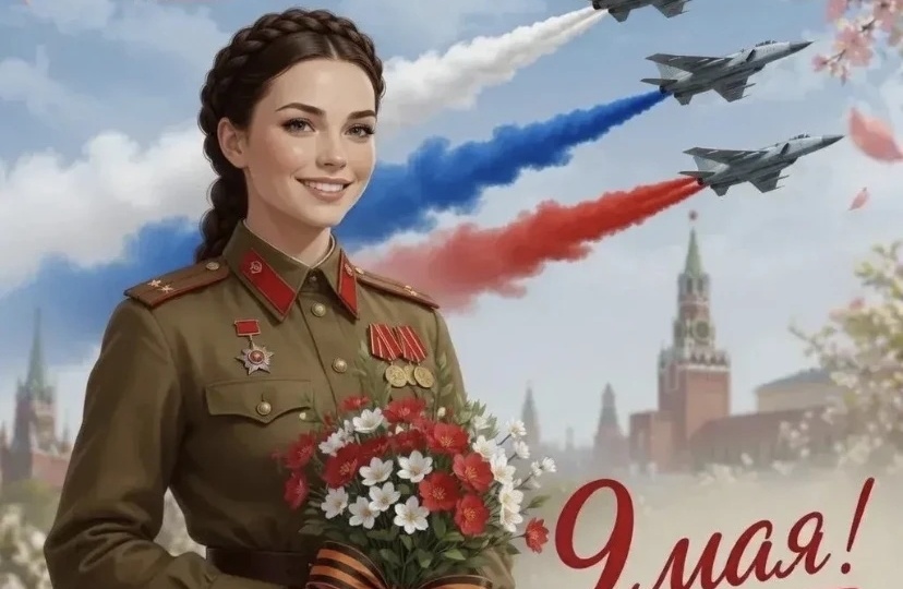 С Праздником победы.