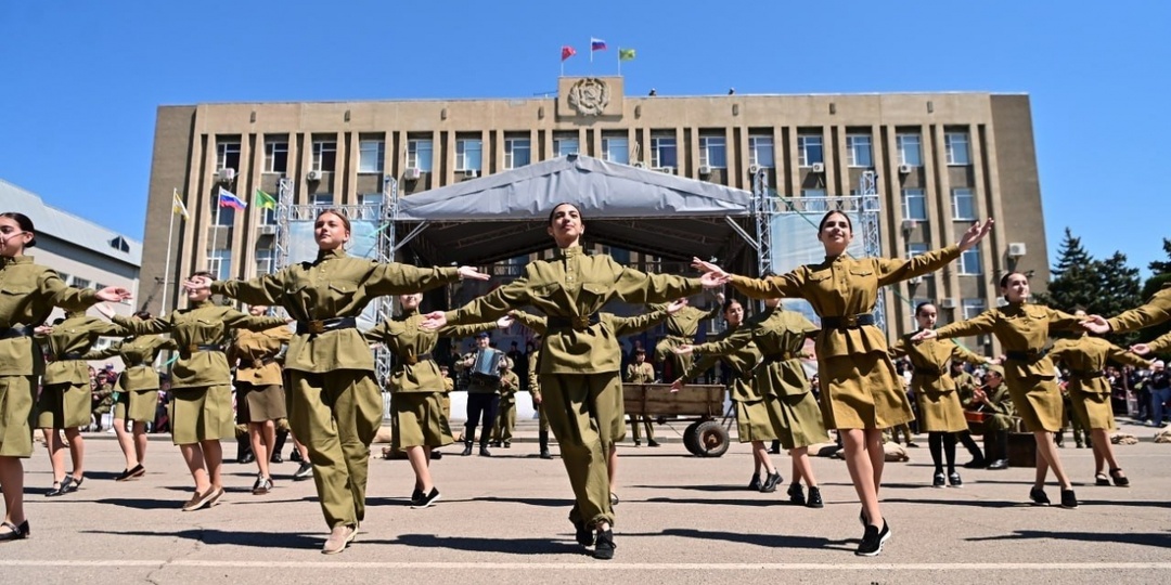 Со слезами на глазах: как отметили День Победы муниципалитеты Ставрополья