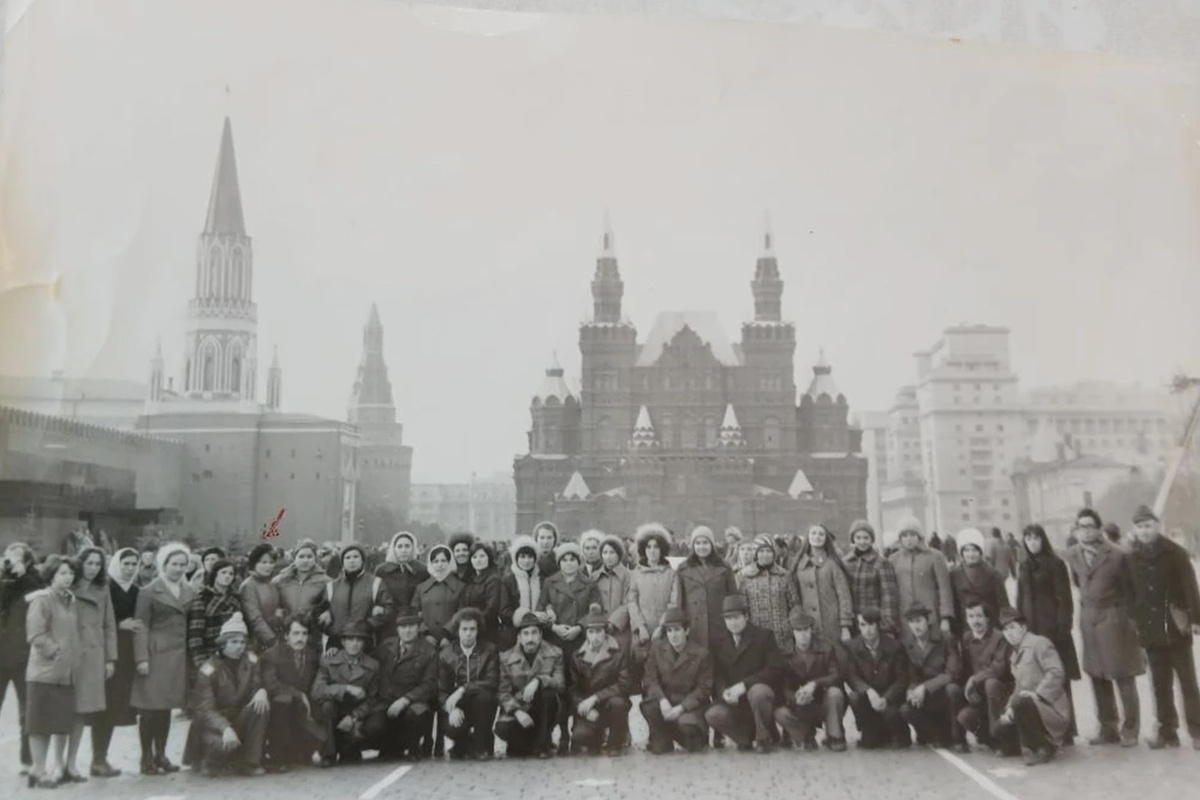    В 1978 году делегация Татарстана из Москвы отправилась поездом дружбы в Берлин. Фото предоставлено ветераном СОШ №20 г. Н. Челны Р.М. Исламовой