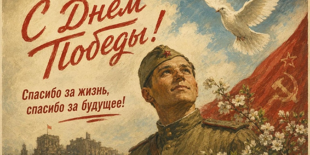 Дорогие коллеги, с памятной датой, с Днём Победы
