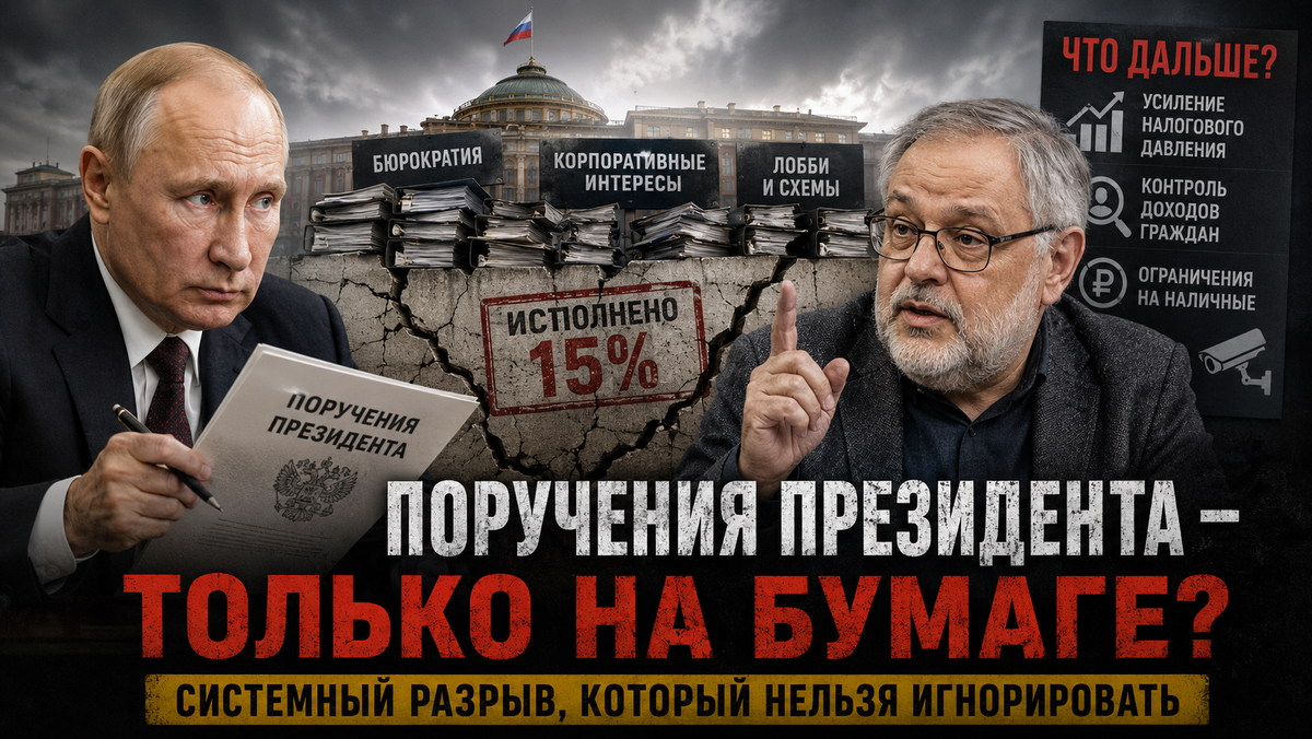 Экономист рассказал, кто саботирует решения президента и не исполняет поручения