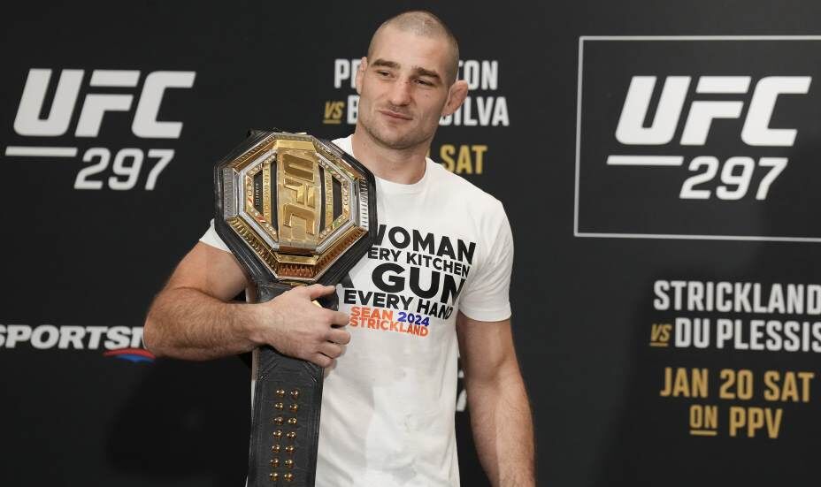    Шон Стрикленд - экс-чемпион UFC в среднем весе. Фото: Global Look Press
