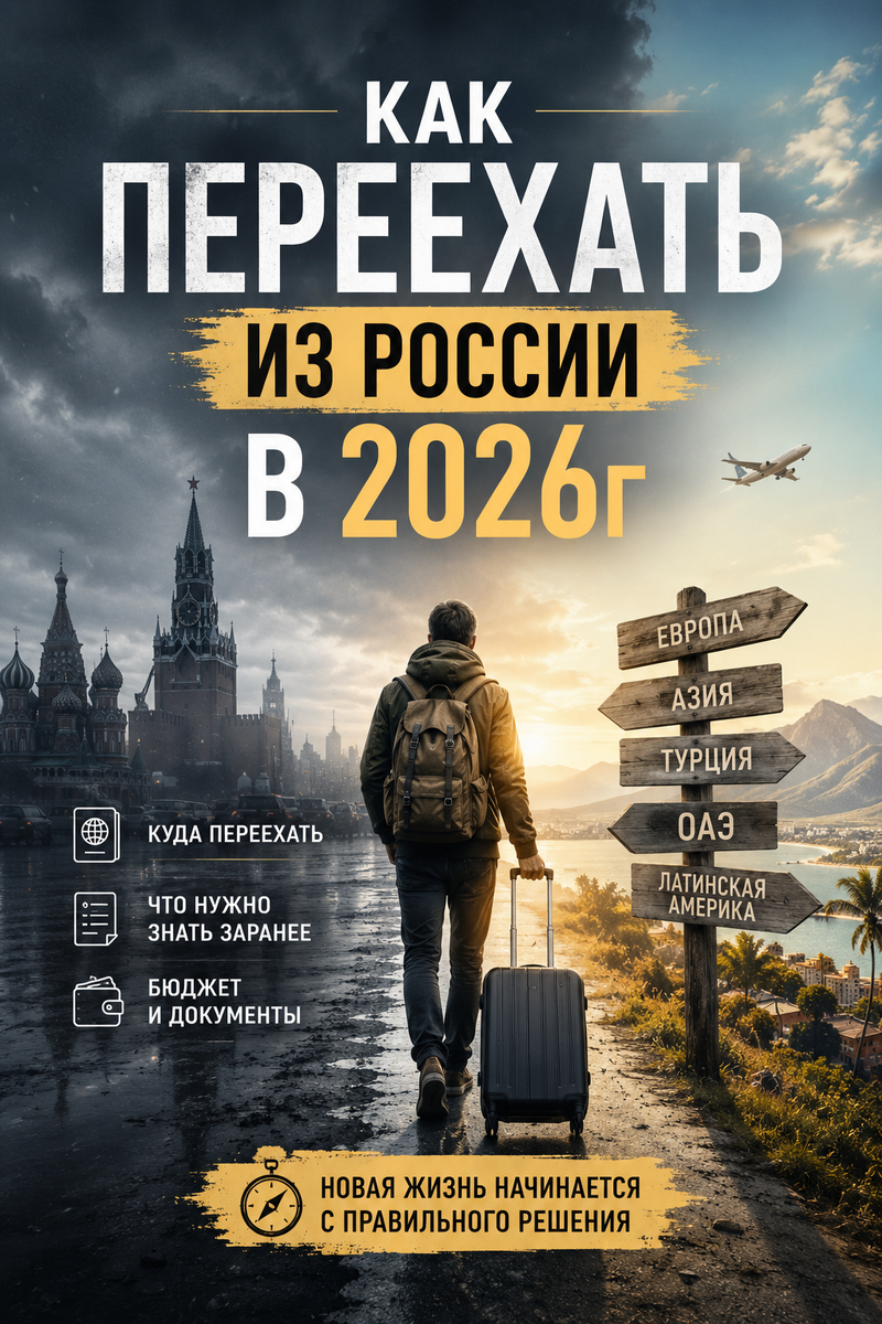 Как уехать из России в 2026г.? Эксперт по миграции объясняет на пальцах. 