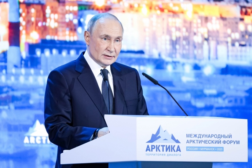 Президент Российской Федерации на Международном арктическом форуме в Мурманске