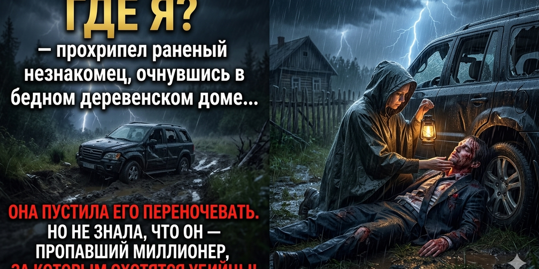 «Я не знаю, кто я», — прошептал он, очнувшись в чужом доме. А когда память вернулась, отказался от всего ради вдовы с двумя детьми