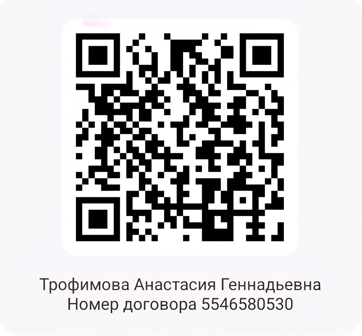 Фото автора. По этому коду можно поддержать хвостиков приюта.