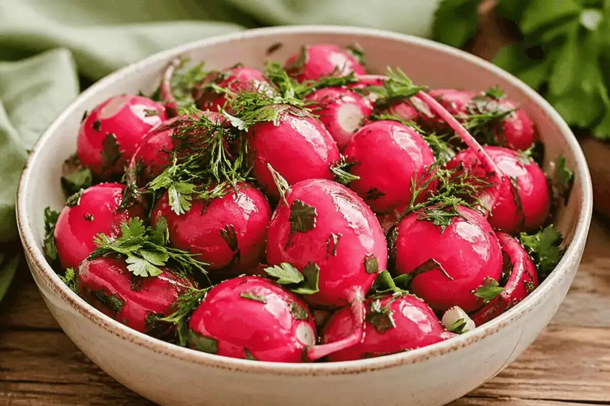 Квашеная редиска