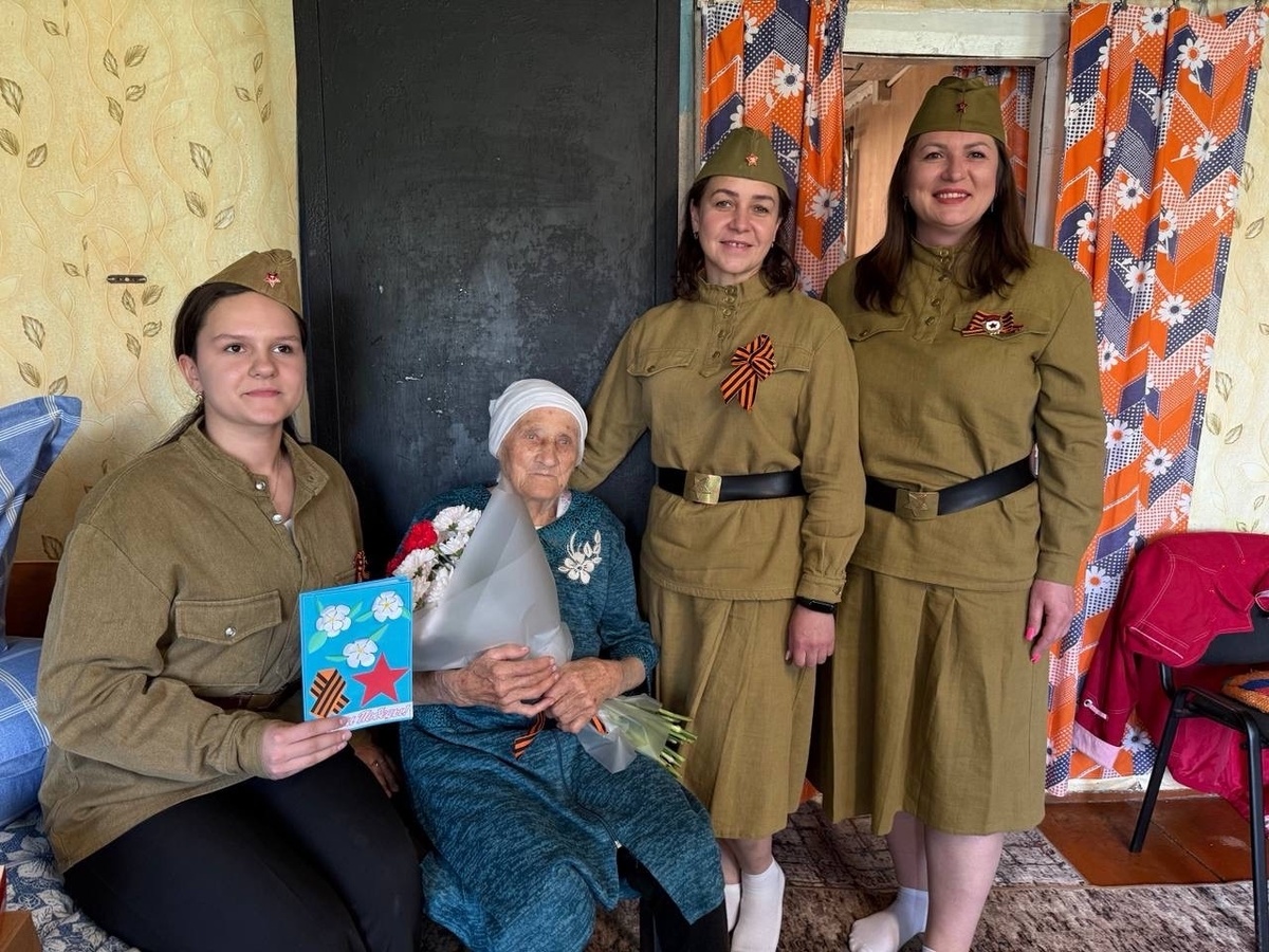 Анне Сплюхиной в этом году исполняется 102 года