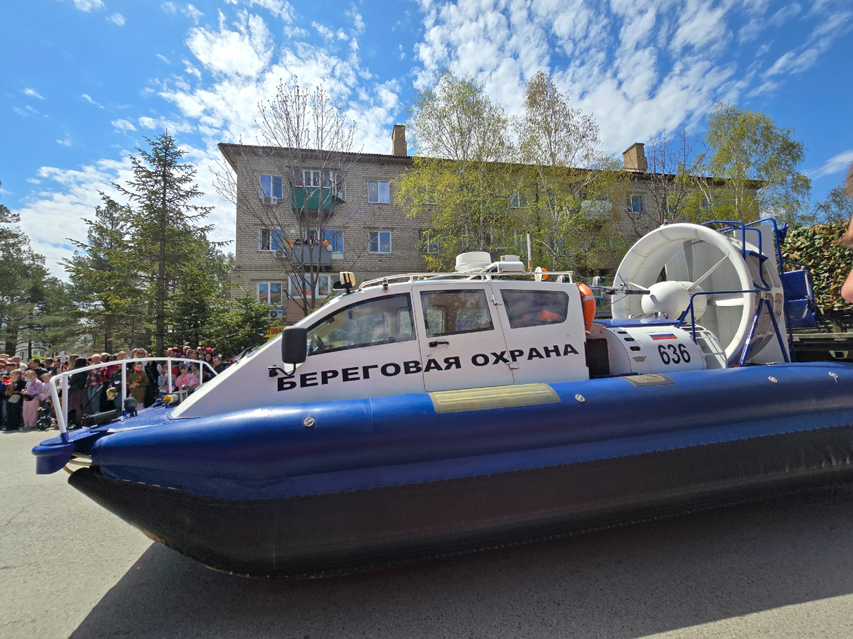 Вполне себе рабочий экземпляр - катер Береговой охраны