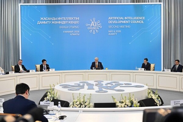    Президент Касым-Жомарт Токаев на заседании Совета по развитию искусственного интеллекта. Источник: пресс-служба президента Казахстана
