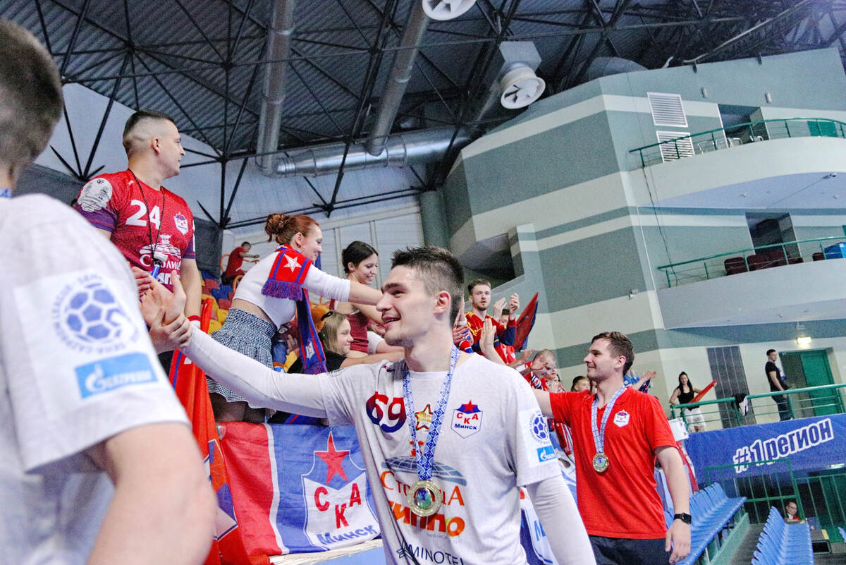    С золотой медалью чемпионата страны