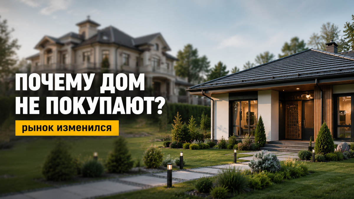 Почему дом не покупают? Как изменился рынок в 2026 году
