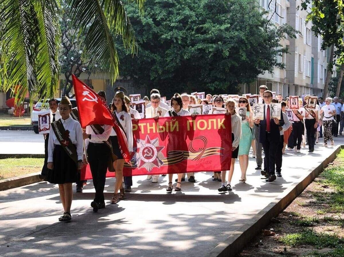    Патриотические мероприятия, посвященные предстоящему празднованию 78-й годовщины Победы в Великой Отечественной войне при Посольстве России в Камбодже | © Фото : Russian Embassy in Cambodia/Telegram