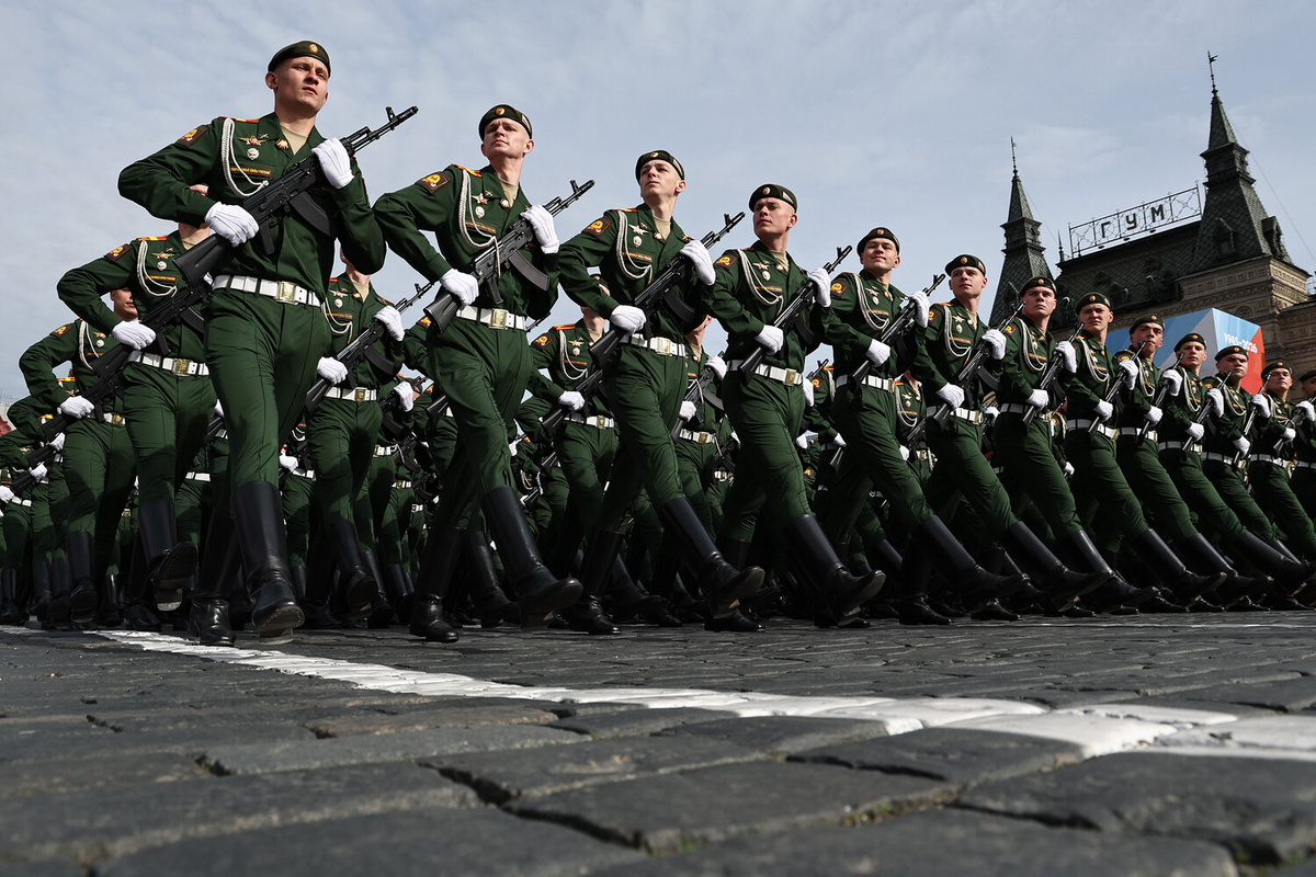 Военный парад в Москве в честь 81-й годовщины Победы в Великой Отечественной войне, 9 мая 2026 года    📷