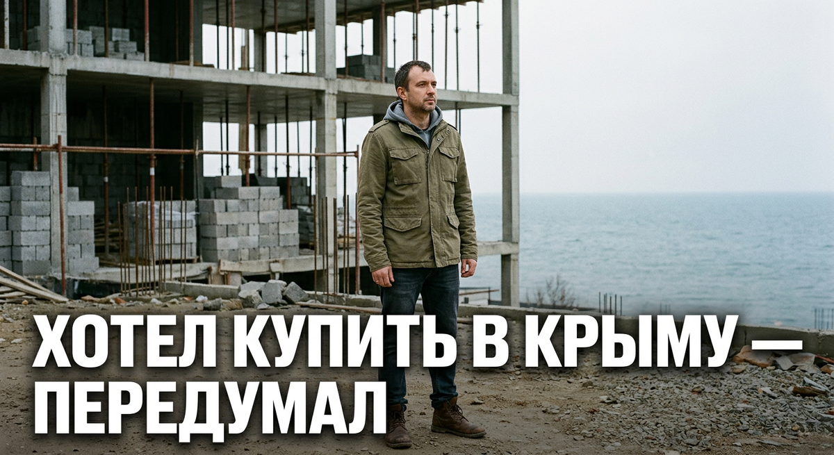 «Крым — это новый Сочи» — этот аргумент звучит в каждом втором разговоре про инвестиции у моря, но никто не разбирал его на живых цифрах. Я только что вернулся из Крыма с видео, замерами и реальными данными аренды — давайте проверим.