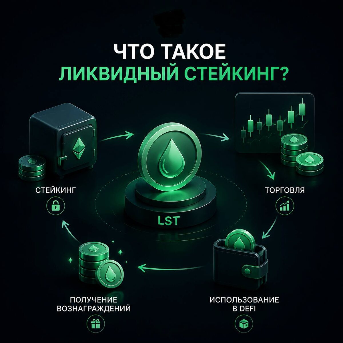 Что такое ликвидный стейкинг