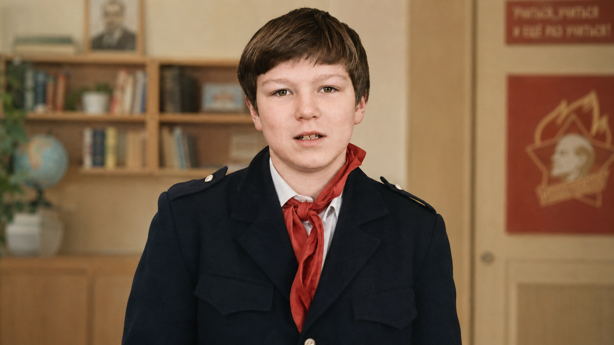 Александр Робак в детстве