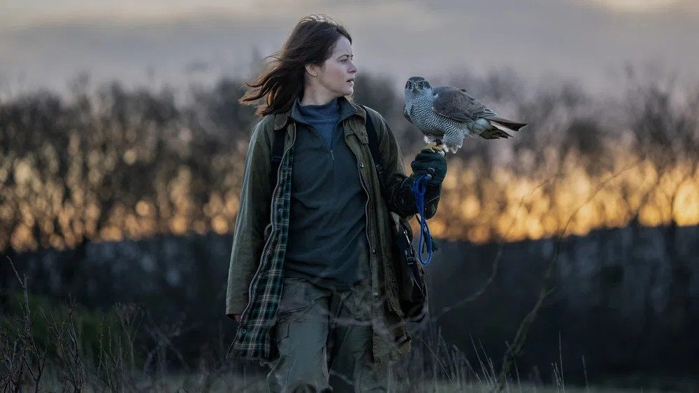 Кадр из фильма H Is for Hawk. Режиссер: Филиппа Лоуторп. Производство: Calculus Media, City Hill Arts, DESMAR, Film Four Ltd., Good Gate Media, Plan B Entertainment, Saturnia. Прокат: Русский Репортаж