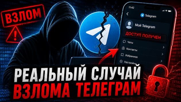 Вот так воруют аккаунты Телеграм Реальный Случай !
