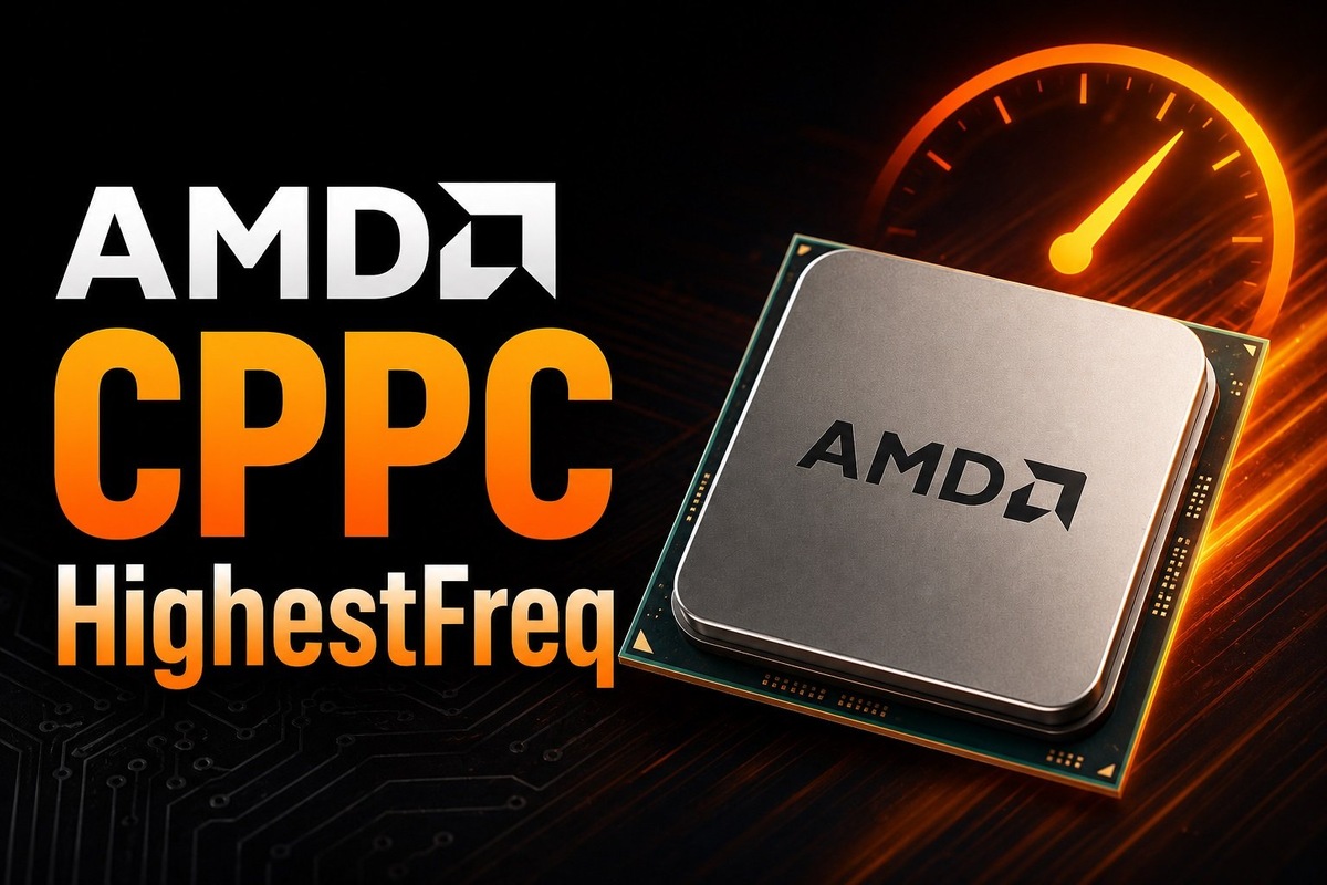    AMD готовит CPPC HighestFreq: ОС увидит реальные буст-частоты Ryzen