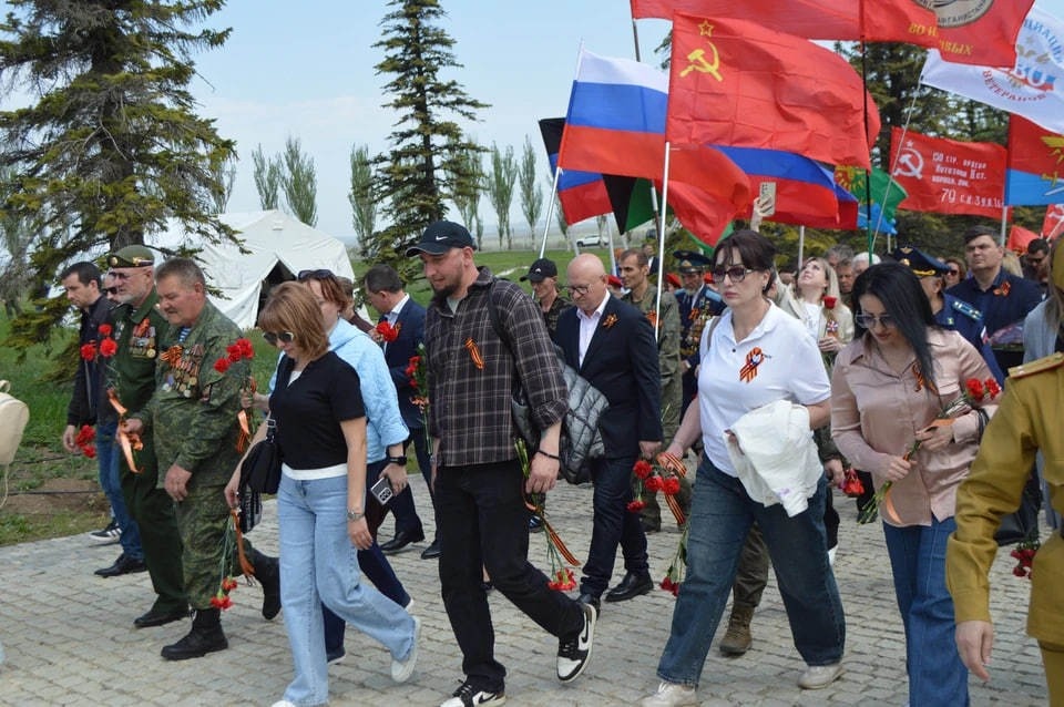    В ДНР отпраздновали День Победы Роман ПОБЕРЕЖНЮК