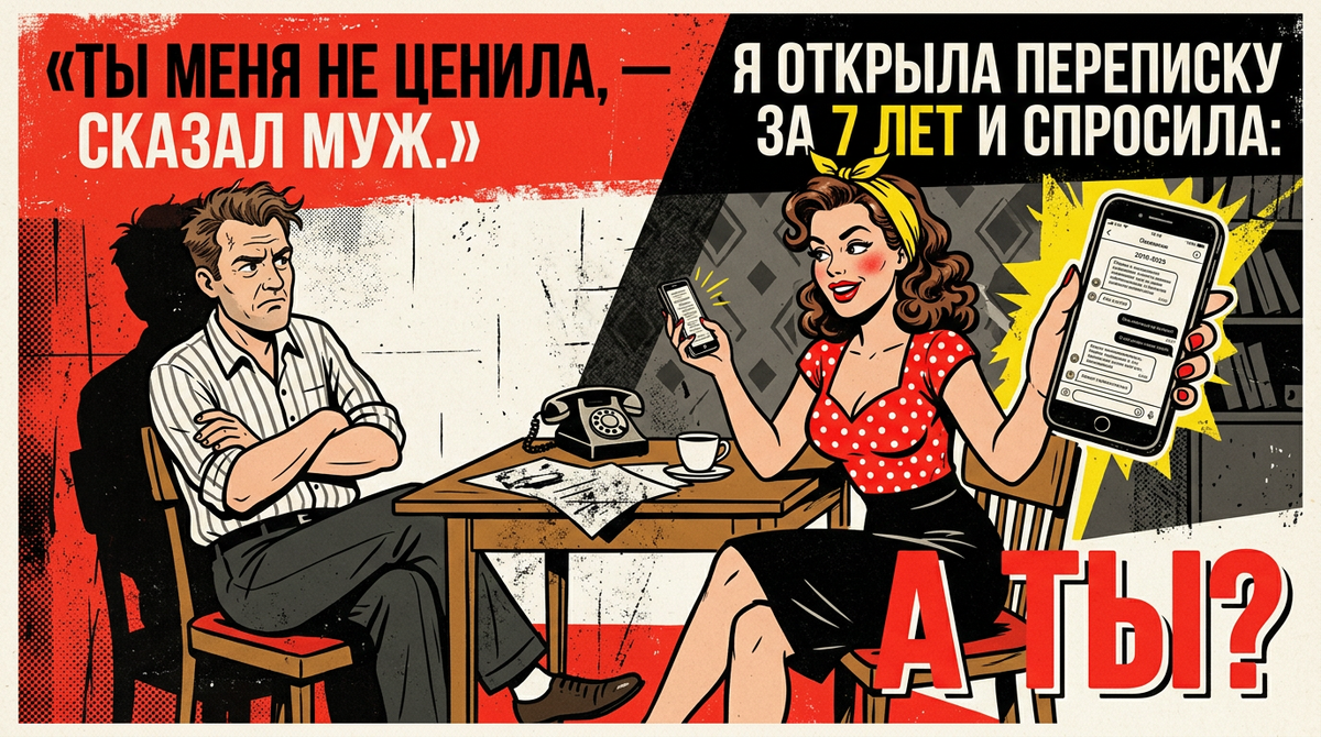 Ты меня не ценила, — сказал муж