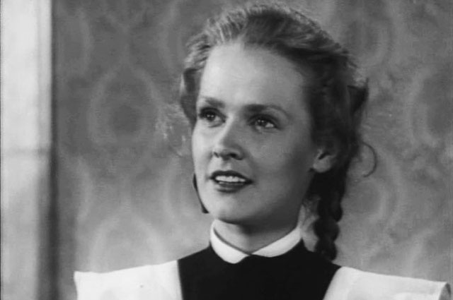    Нина Гребешкова. Кадр из фильма «Честь товарища» (1953)