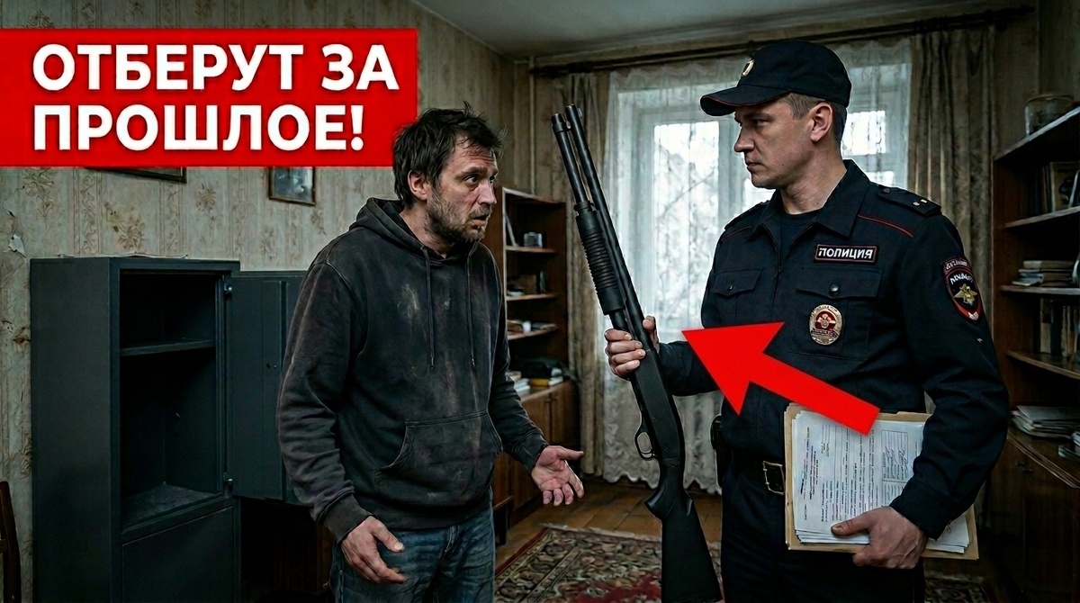 Даже новенький оружейный сейф и идеальные медицинские справки не спасут ваше ружье, если в полицейских архивах вдруг всплывет старый рапорт о кухонном скандале
