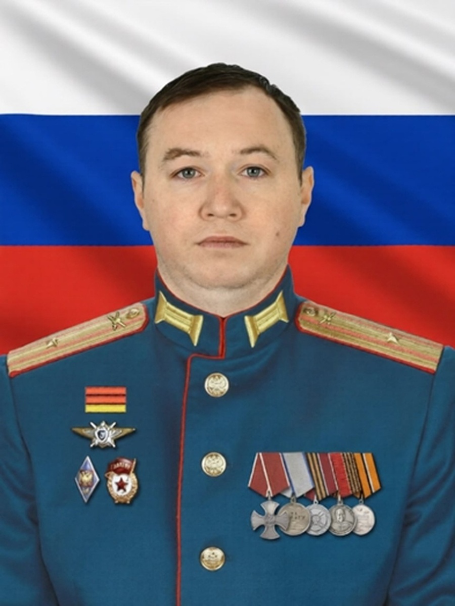    Гвардии майор Антон Серебряков Минобороны РФ