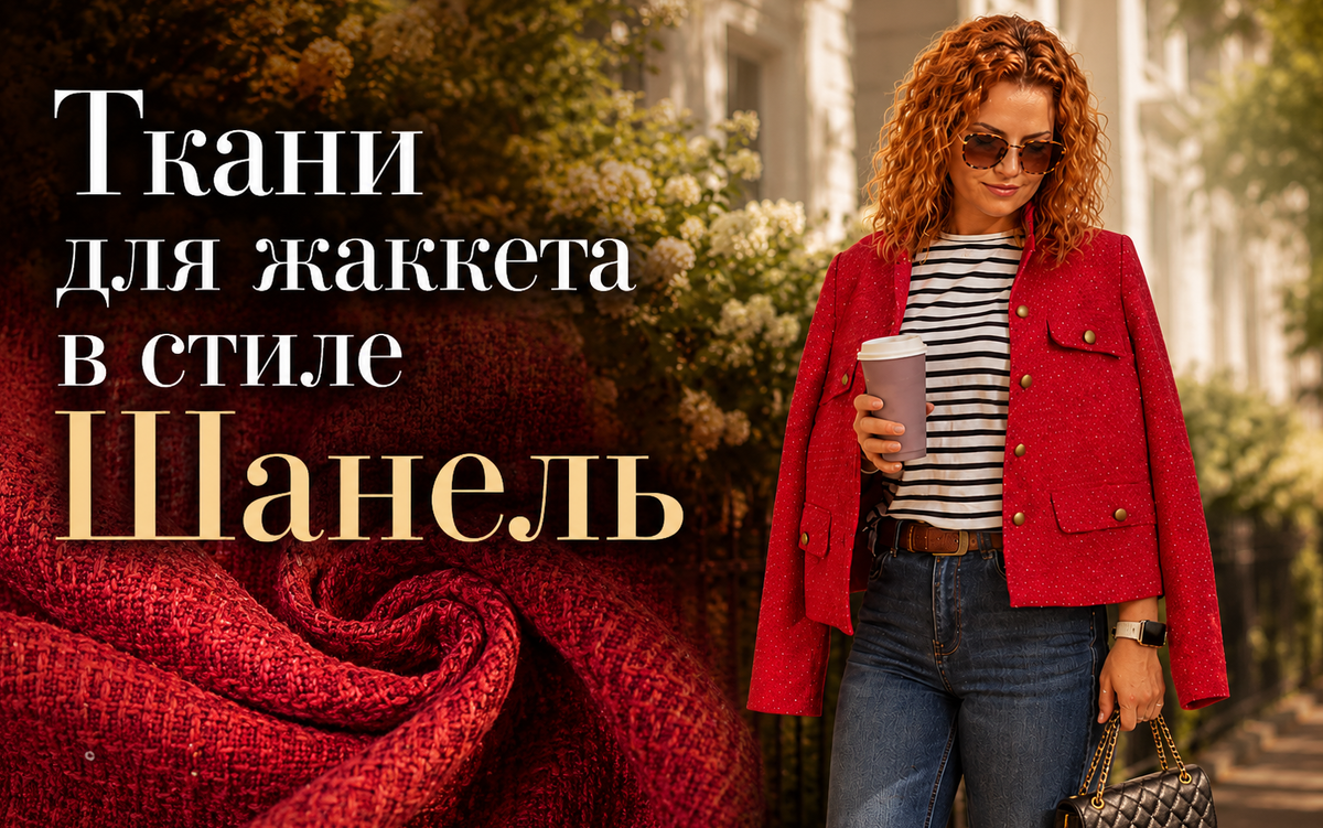 Какую ткань выбрать для жакета в стиле Chanel, чтобы он выглядел действительно дорого