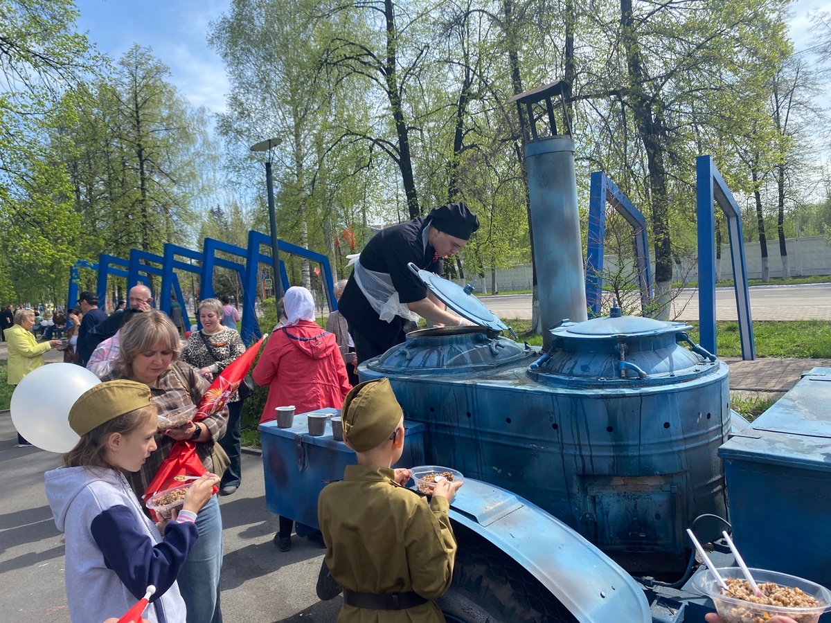 Утро 9 Мая! Салдатская каша))