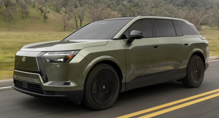 Новый кроссовер Lexus TZ - элертрическая версия Toyota Highlander