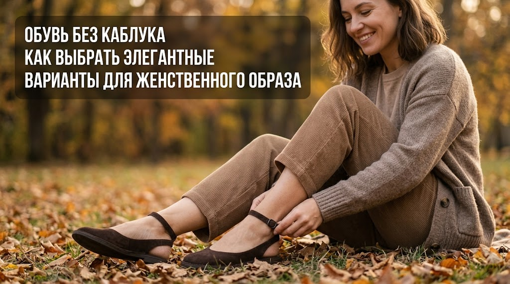    Изысканные туфли без каблука помогут создать стильный и женственный образ. Носим Сутками