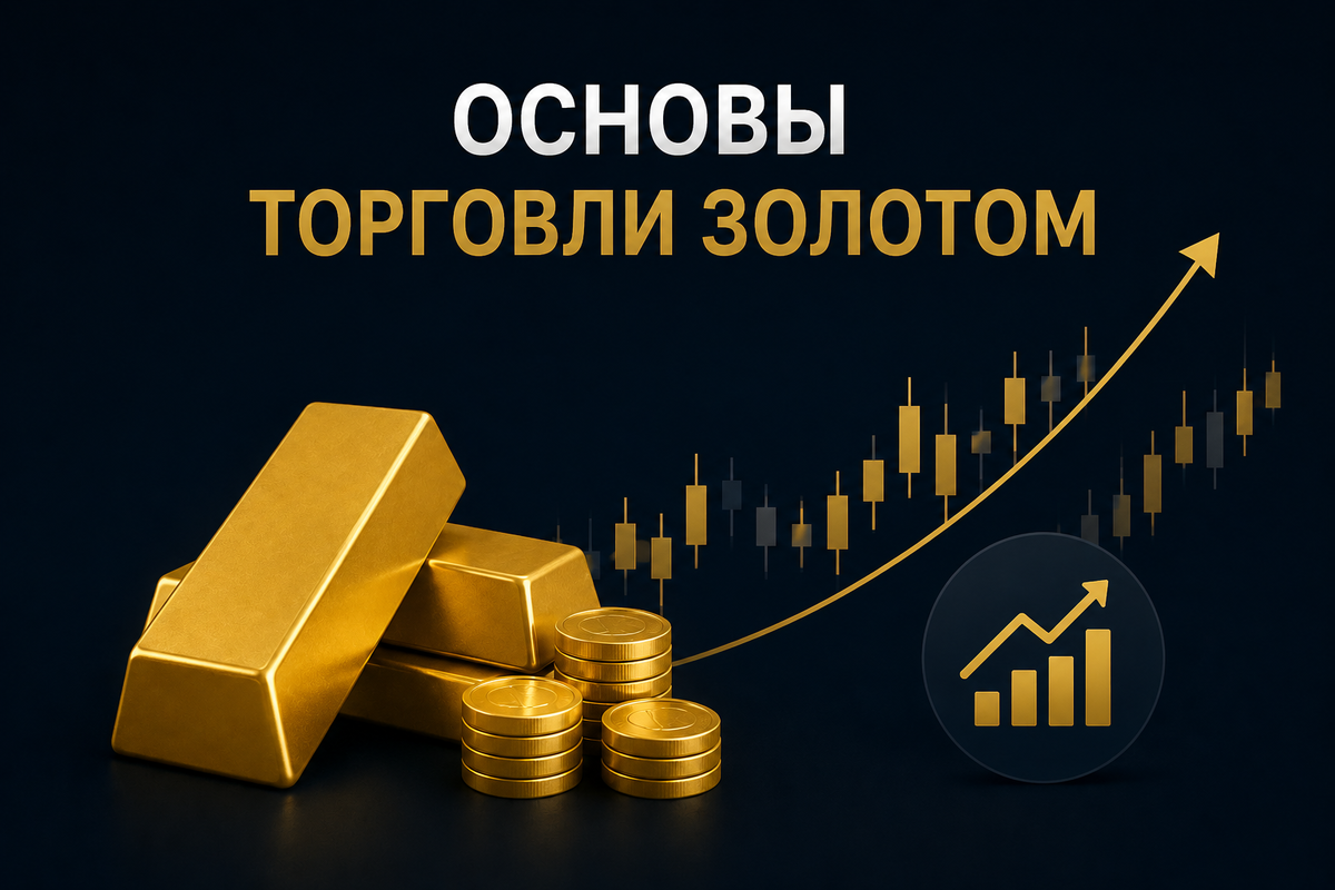 Основы торговли золотом: как работает рынок XAU/USD, почему золото реагирует на новости и что важно знать новичкам