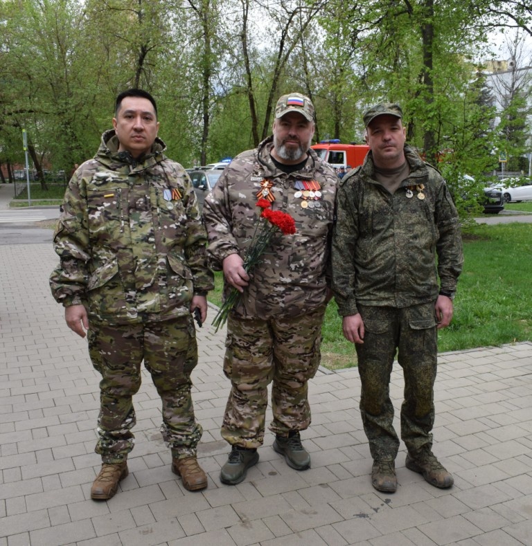 Ветераны Специальной военной операции на Украине.  Жители нашего города.