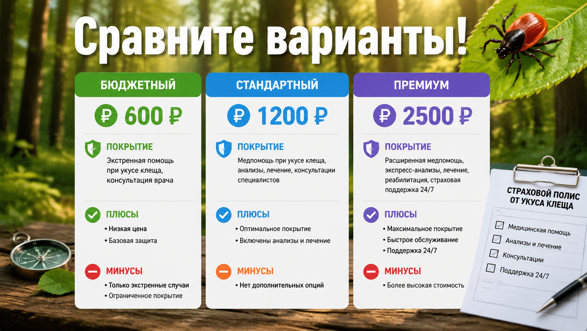 Сравните бюджетный, стандартный и премиум — что подойдёт вам?
