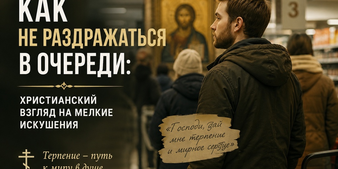 Как не раздражаться в очереди: христианский взгляд на мелкие искушения