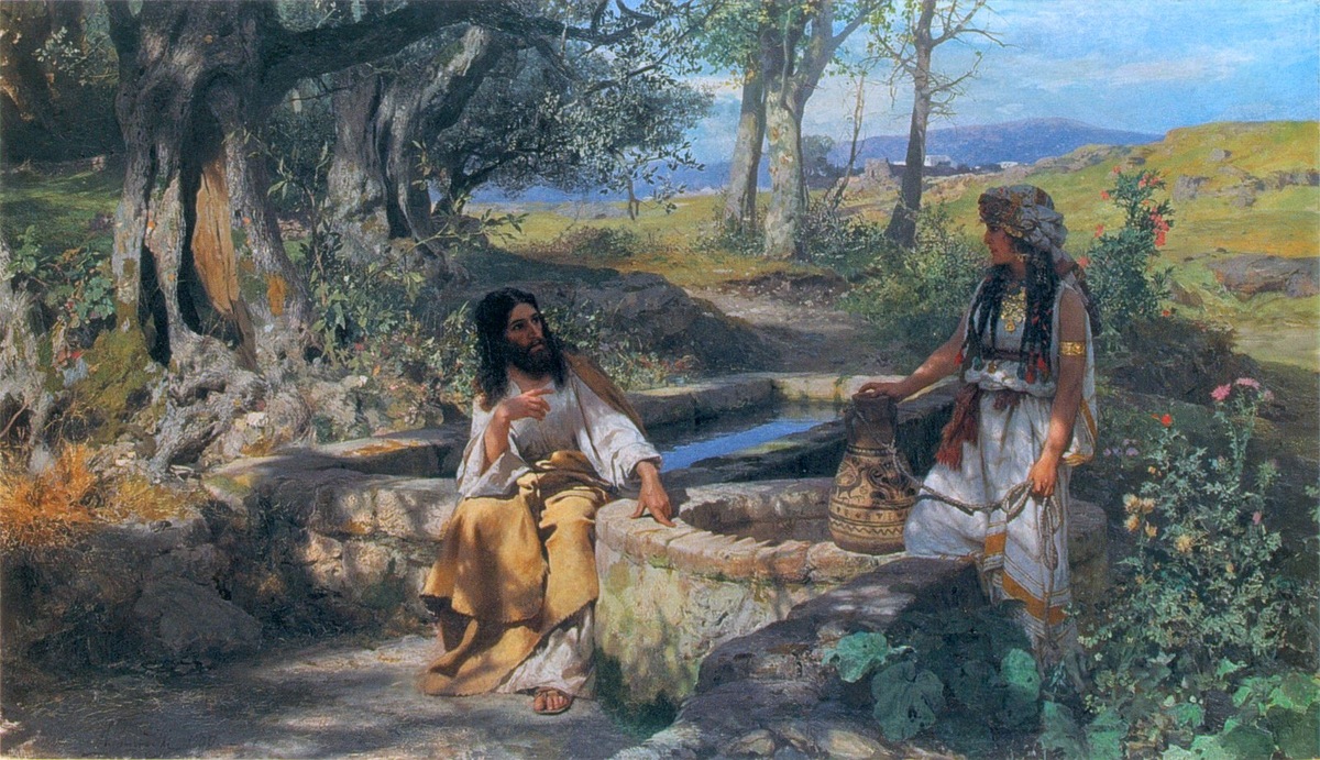 «Христос и самарянка», 1890. Хенрик Семирадский