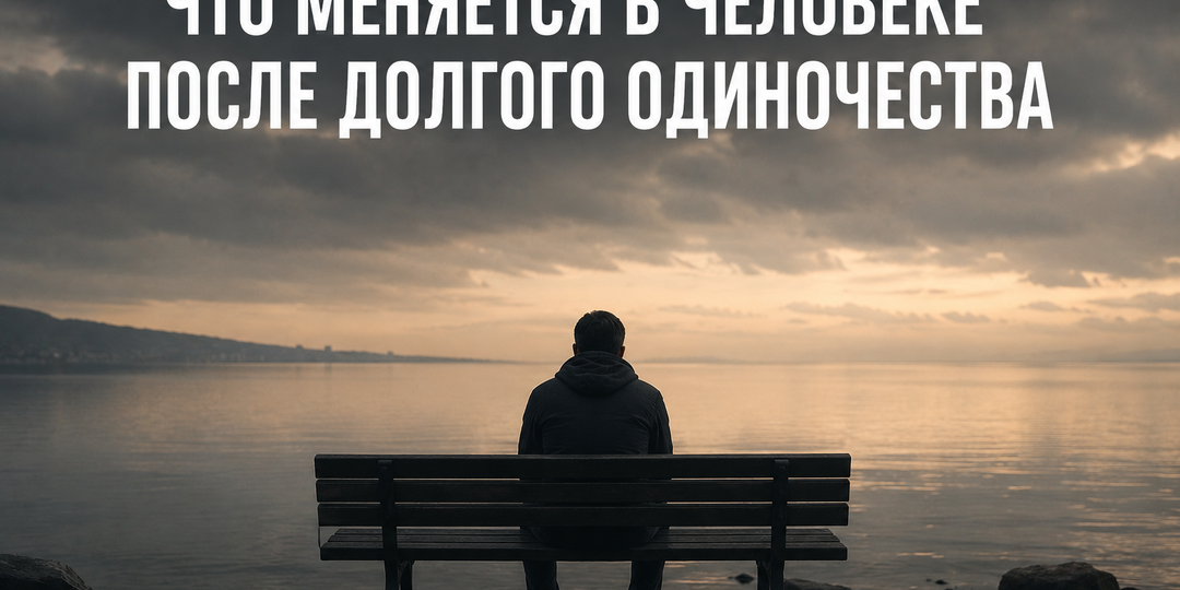 Что меняется в человеке после долгого одиночества