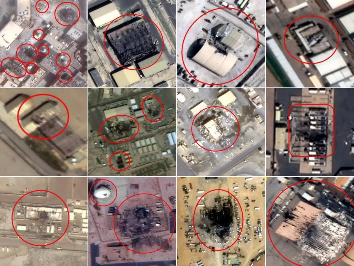 Последствия Иранских ударов по военным базам США.
